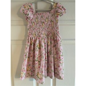 Tahari Pink Floral Kids Dress